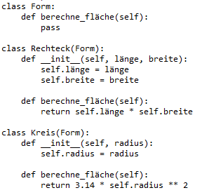 Vererbung ist ein Konzept der OOP